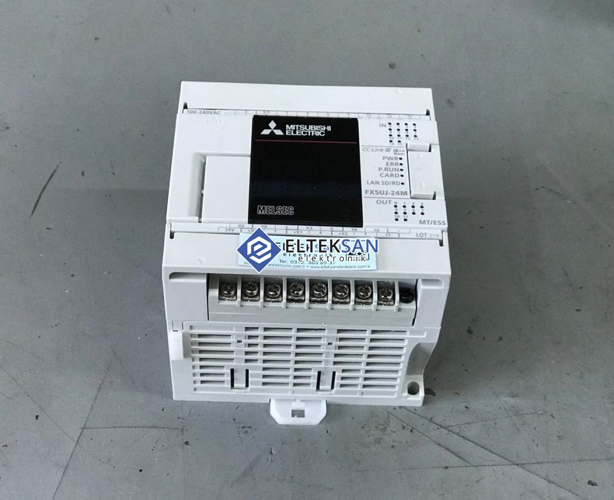 Elteksan -MİTSUBİSHİ FX5UJ-24MT/ESS PLC Modül Tamiri