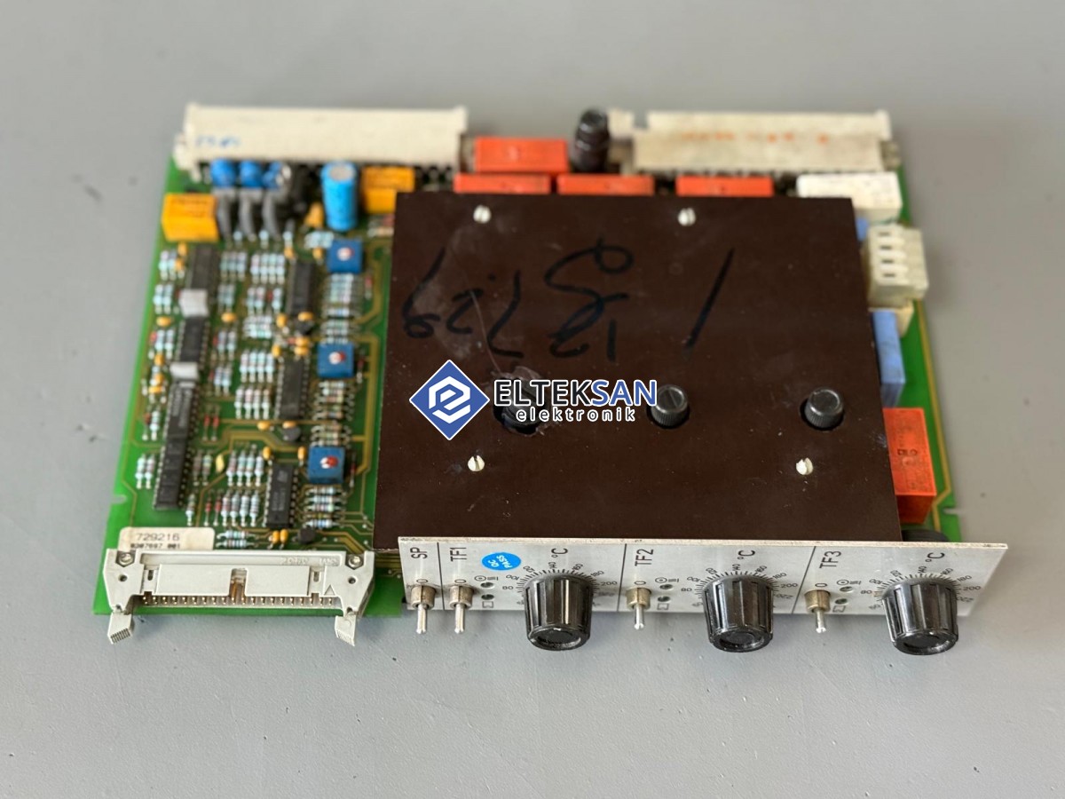 Elteksan -MÜLLER TF3 729216 Etiket Dokuma Elektronik Kart Tamiri