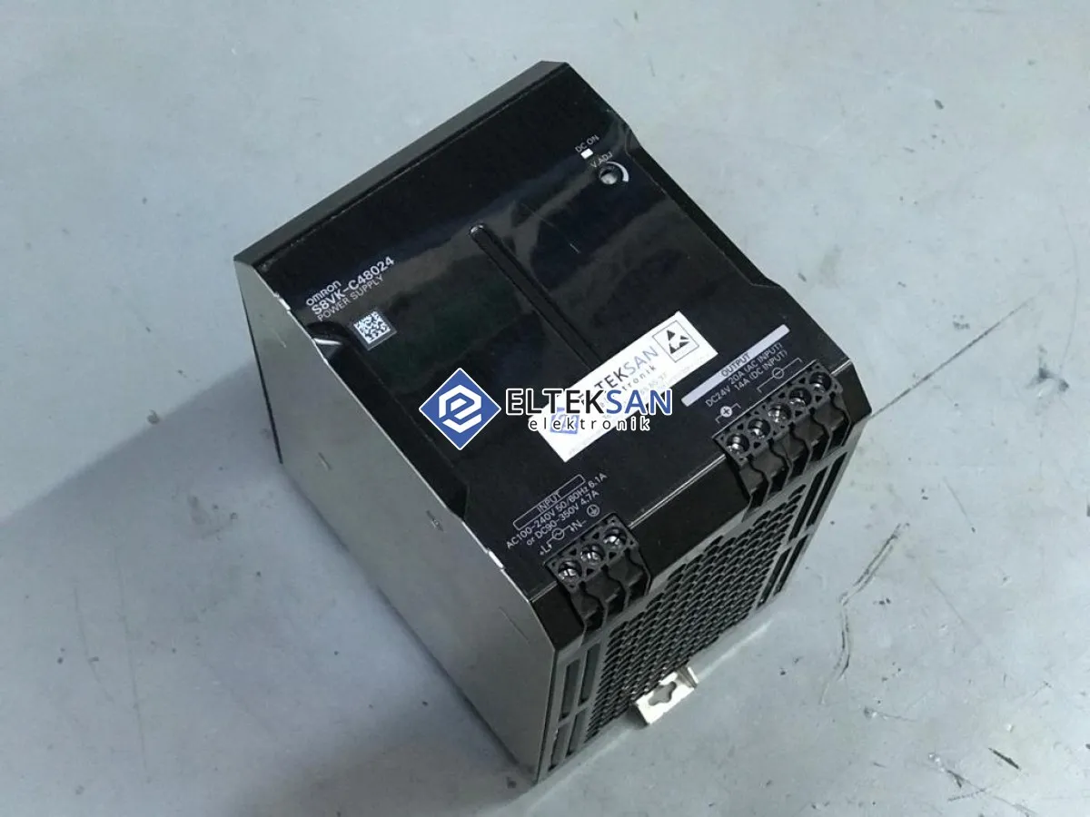 Elteksan - OMRON S8VK-C48024 24V 20A Power Supply Repair