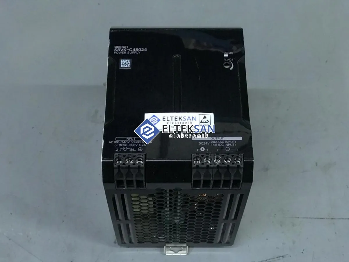 Elteksan - OMRON S8VK-C48024 24V 20A Power Supply Repair