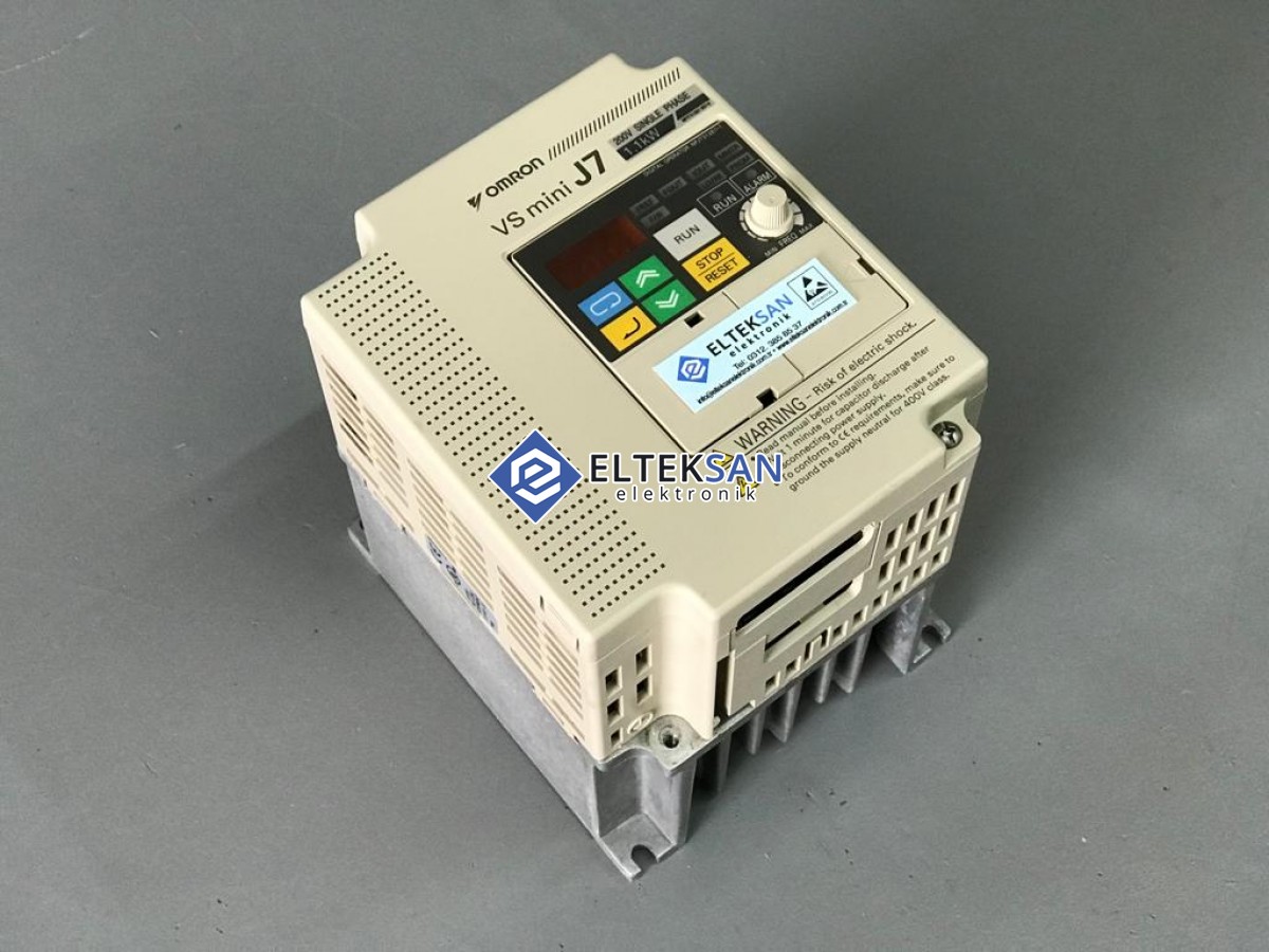 Elteksan -OMRON VS MİNİ J7 1.1 KW Motor Sürücü Tamiri