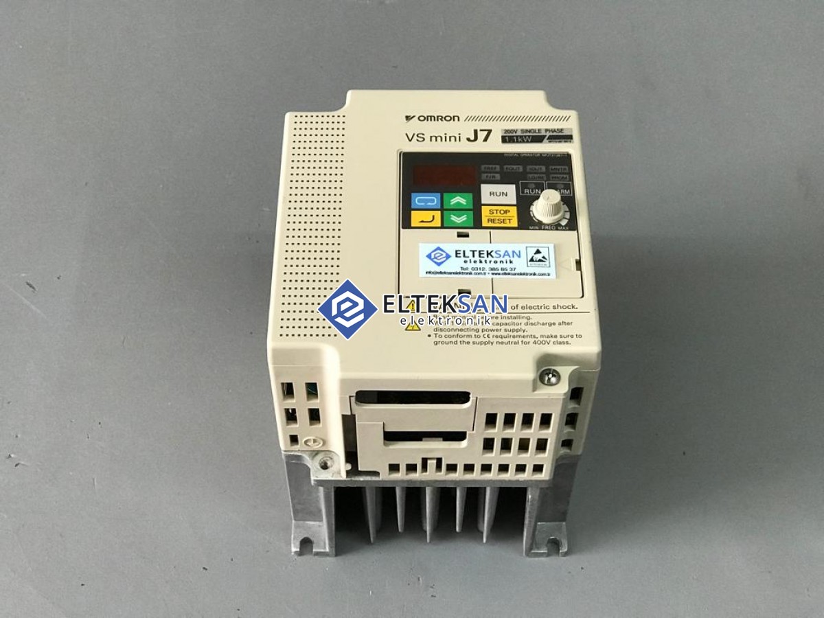Elteksan -OMRON VS MİNİ J7 1.1 KW Motor Sürücü Tamiri