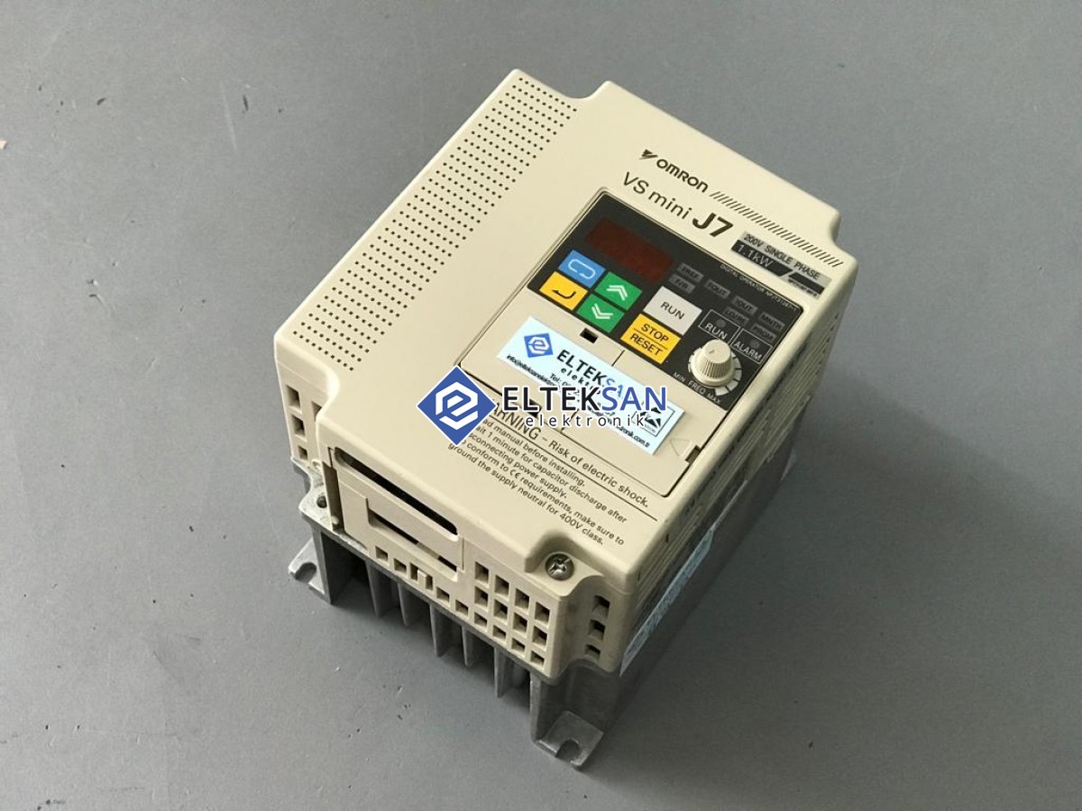 Elteksan -OMRON VS MİNİ J7 1.1 KW Motor Sürücü Tamiri