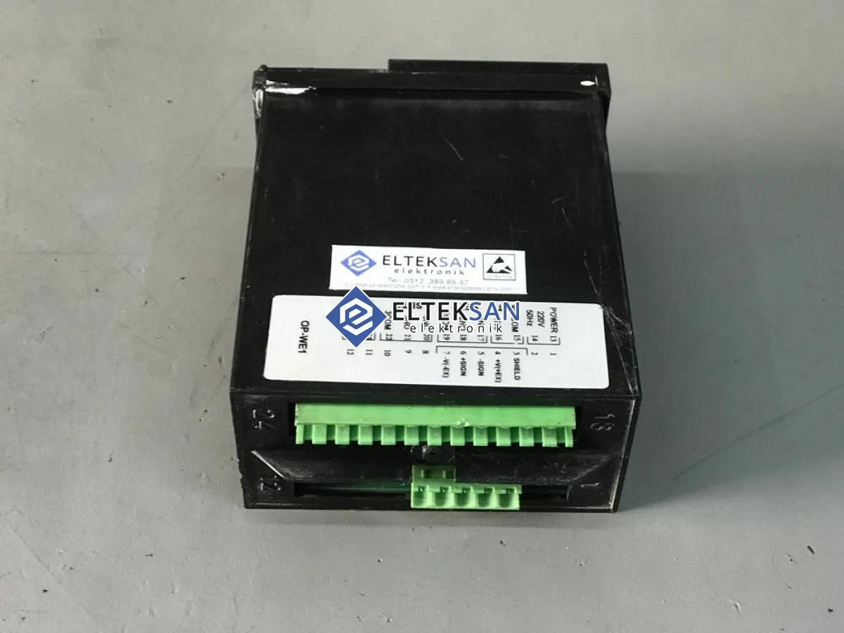 Elteksan - OPKON OP-WE1B 220V Weight Controller Repair