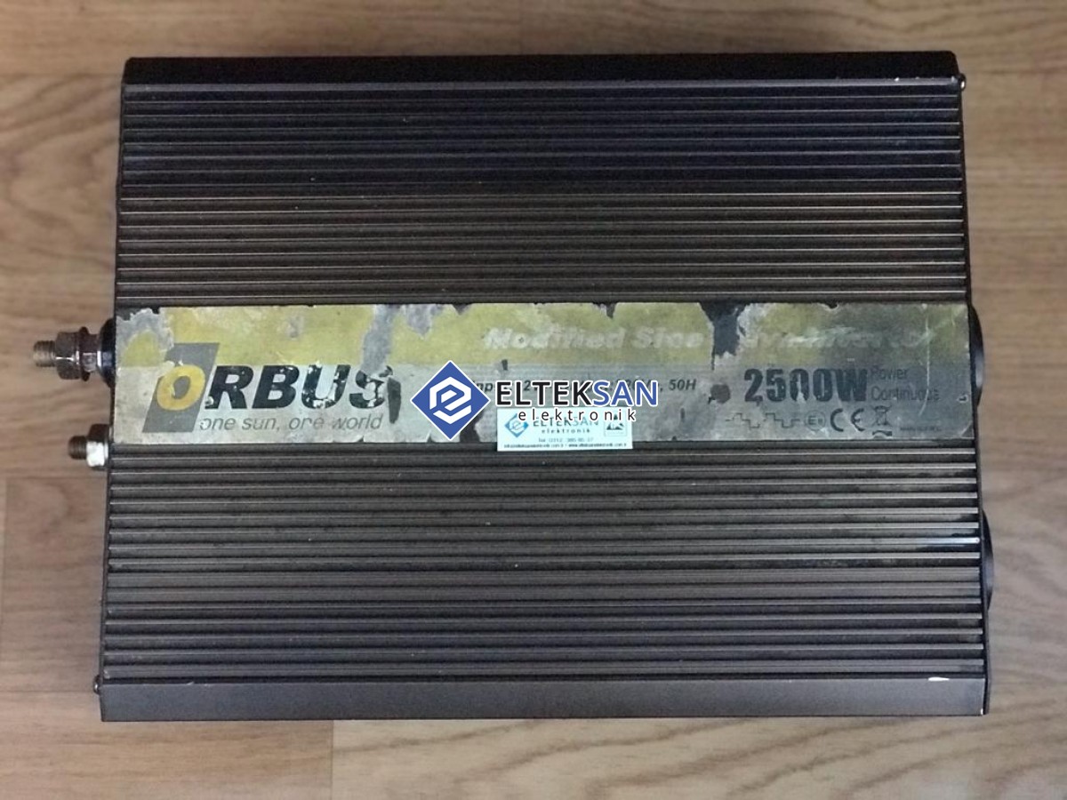 ORBUS CAR2.5K 12V 2500W İnverter Tamiri