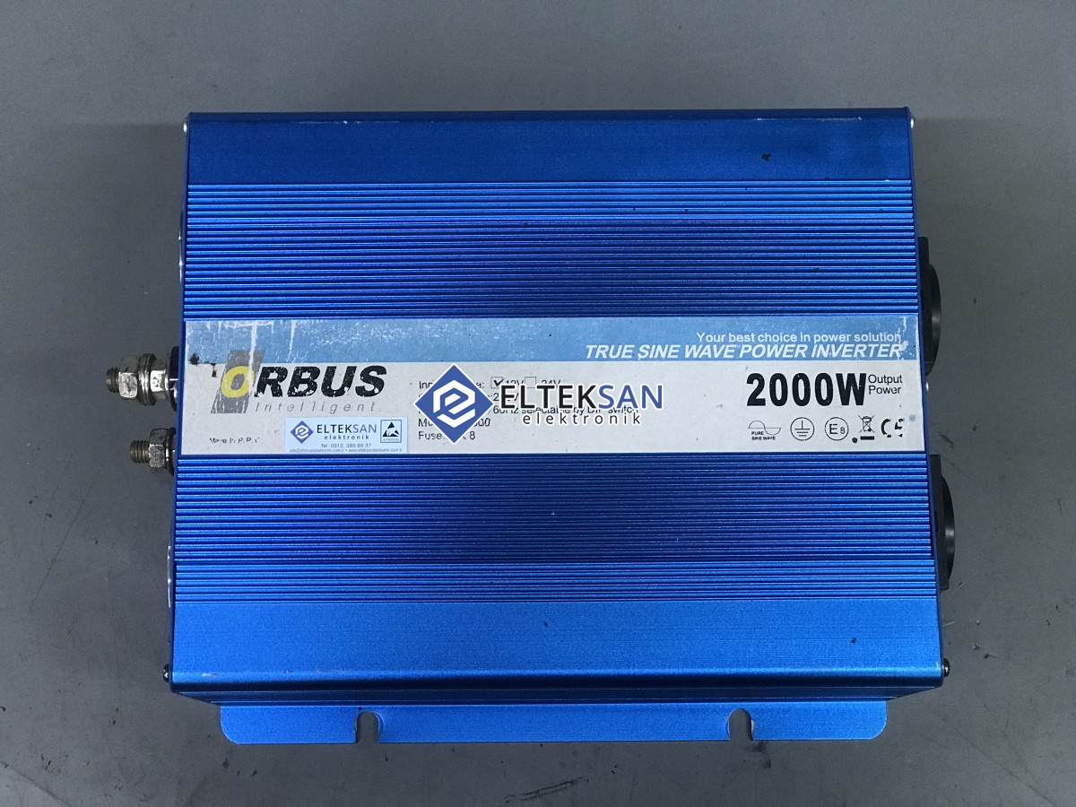 Orbus SK2000 12V 2000W İnverter Tamiri