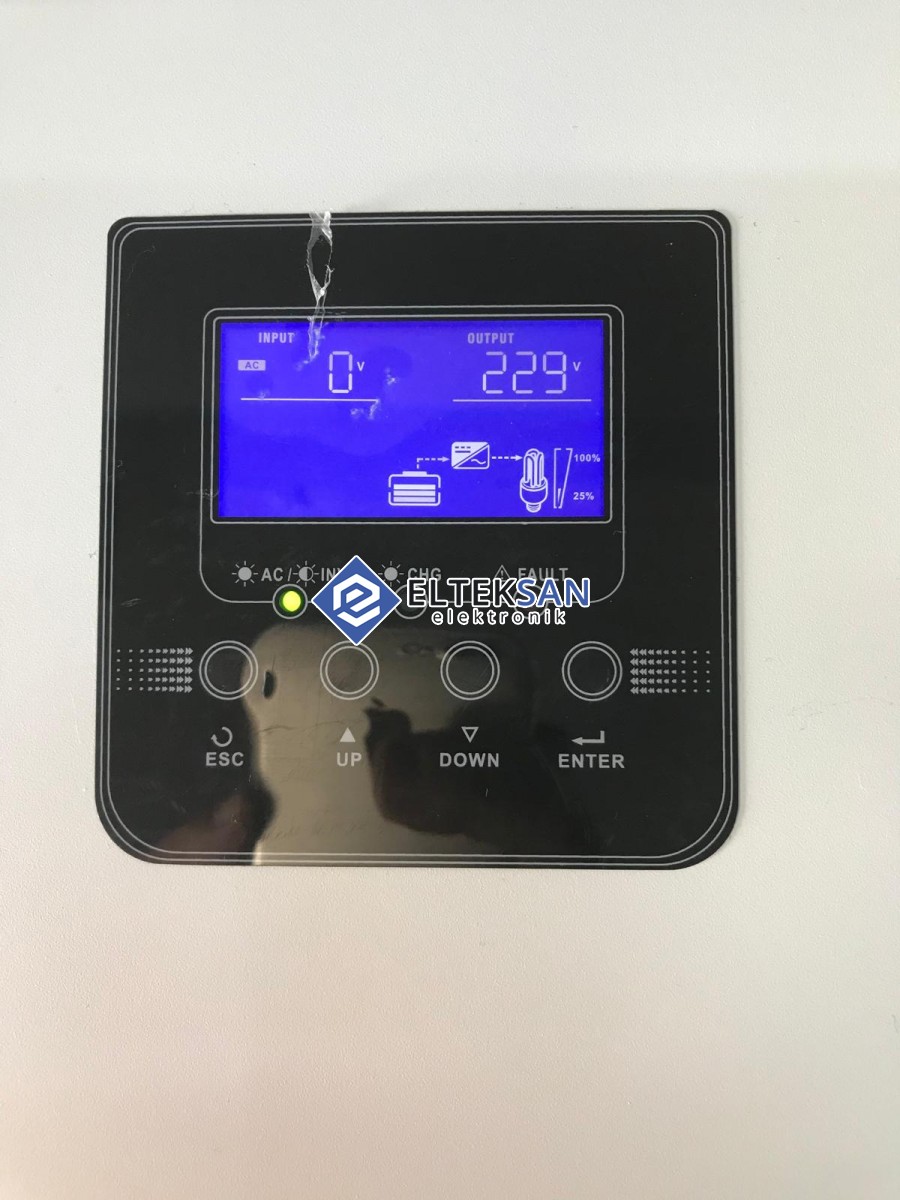 Elteksan -PowMr HPS 3K-24V 24V 2400W Akıllı İnverter Tamiri