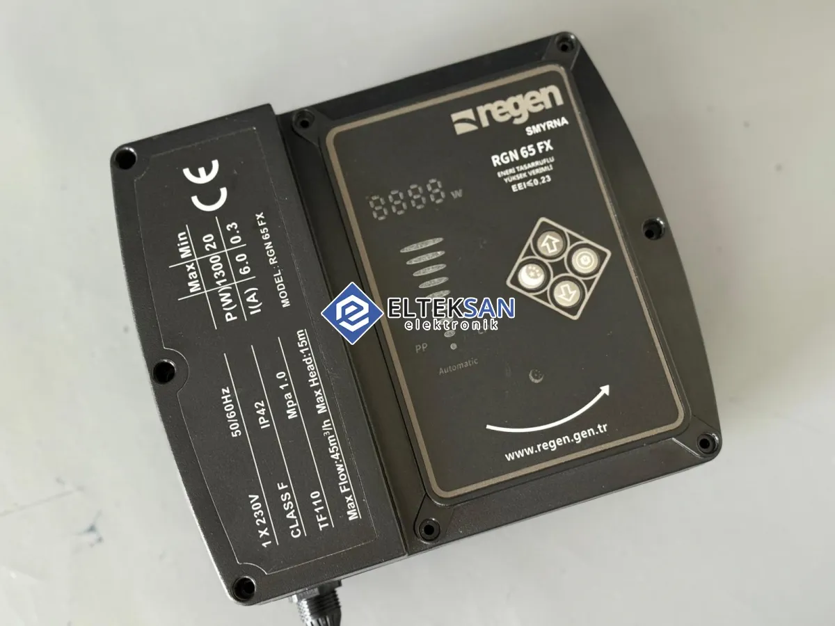 Elteksan - REGEN RGN 65 FX Sirkülasyon Pompa Sürücü Tamiri
