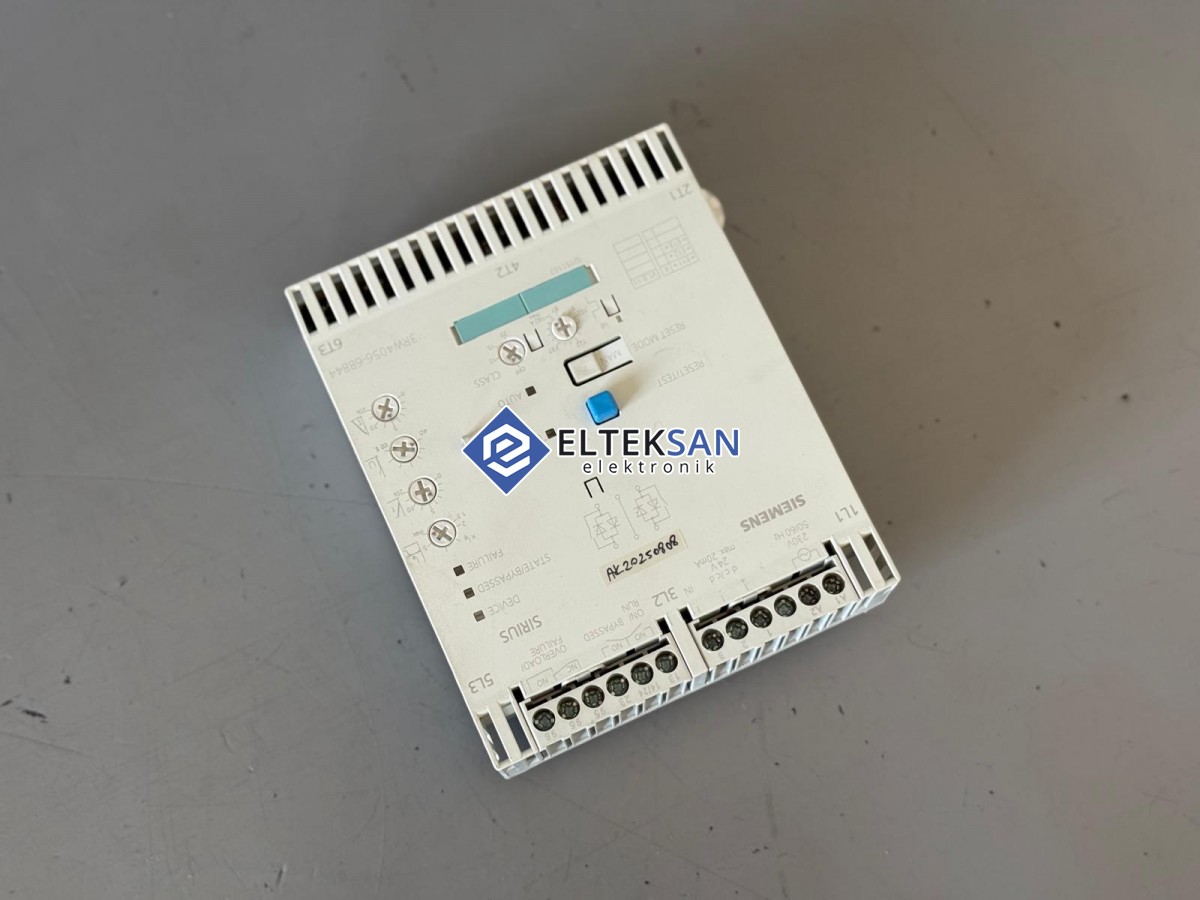 Elteksan -SİEMENS 3RW4056-6BB44 Softstarter Motor Sürücü Kartı Tamiri