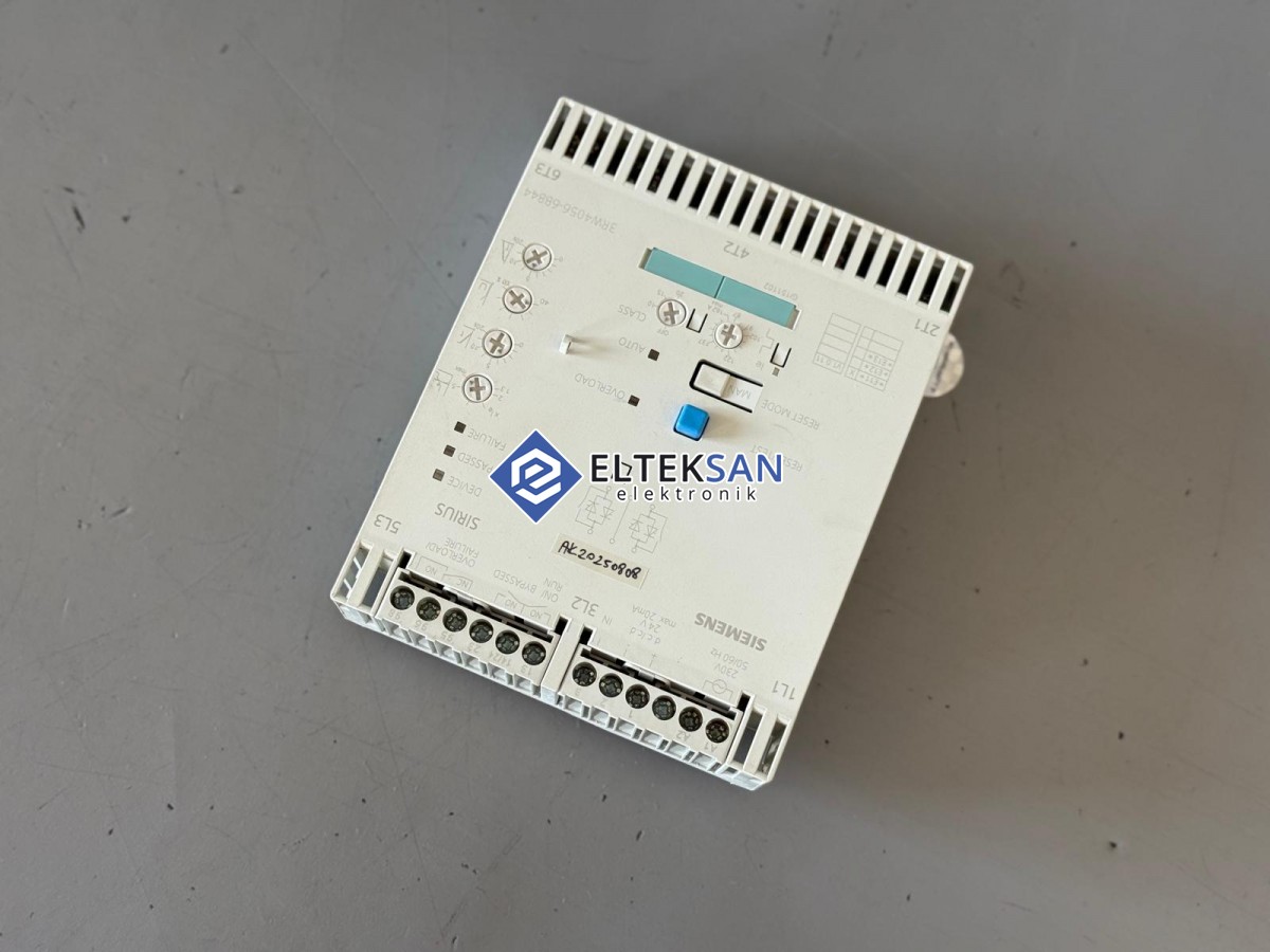 Elteksan -SİEMENS 3RW4056-6BB44 Softstarter Motor Sürücü Kartı Tamiri