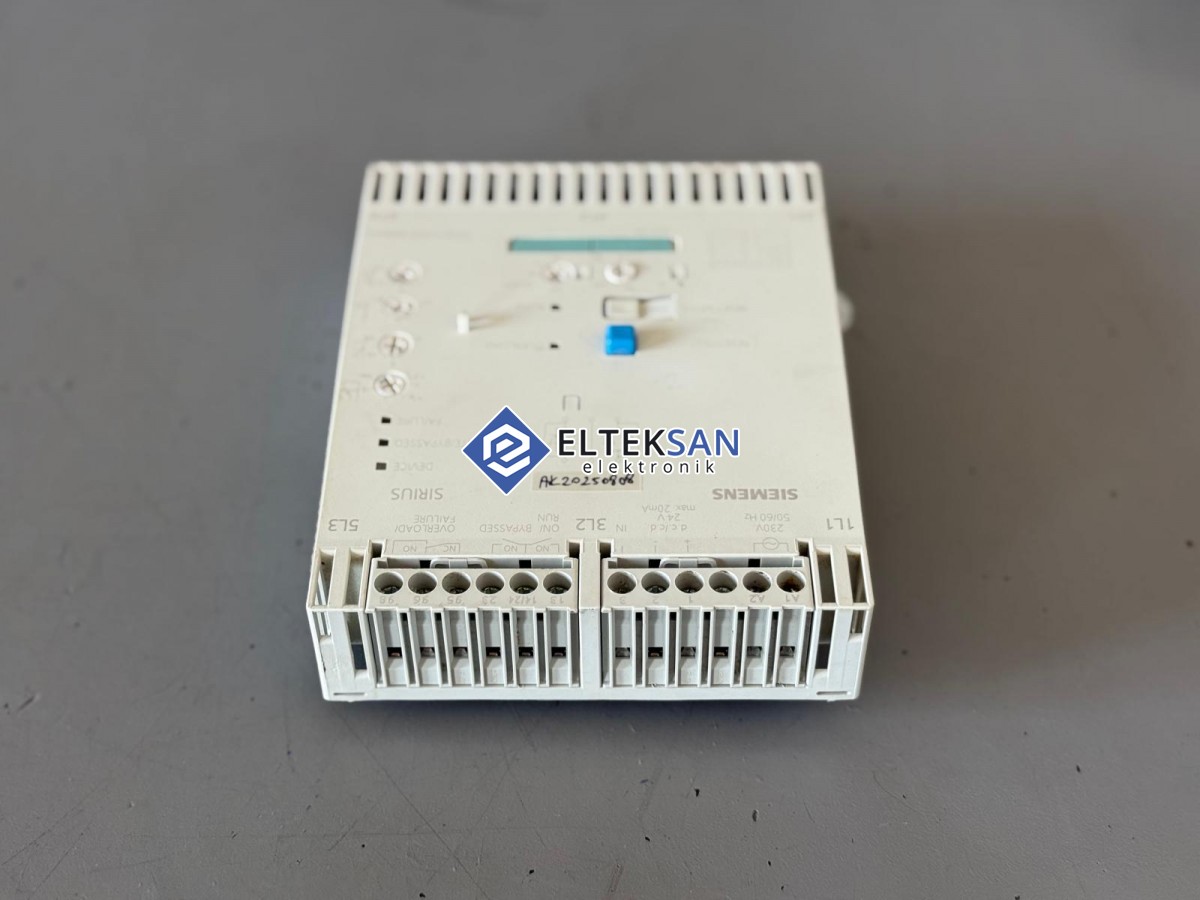 Elteksan -SİEMENS 3RW4056-6BB44 Softstarter Motor Sürücü Kartı Tamiri