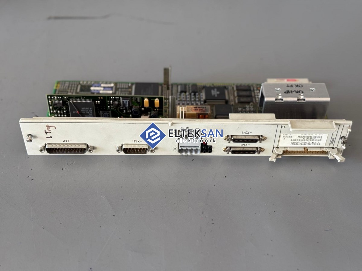 Elteksan -SİEMENS 6SN1118-0DG21-0AA0 Reglaj Kartı Tamiri