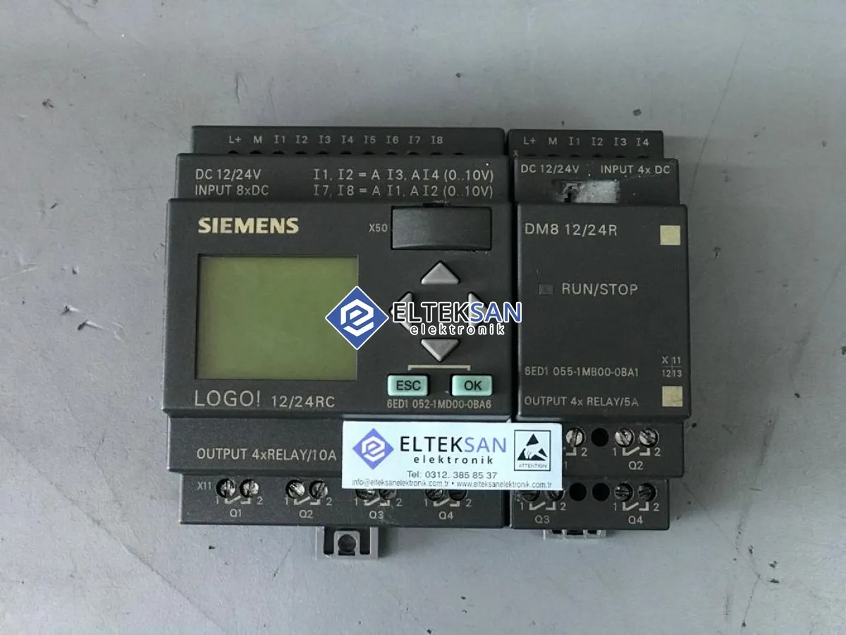 SIEMENS LOGO 12/24RC PLC Intelligent Relay Repair