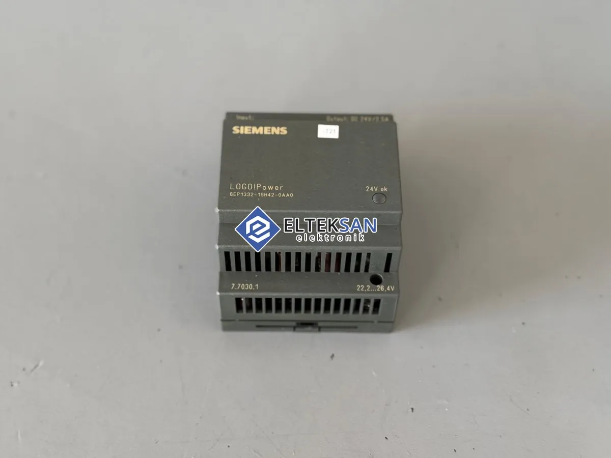 Elteksan - SİEMENS LOGO! POWER MODÜL 6EP1332-1SH42-0AA0 Power Supply Tamiri