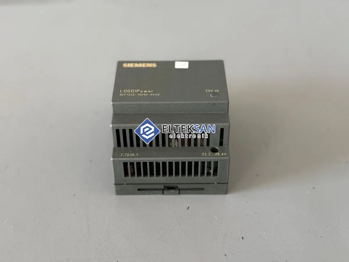 Elteksan - SİEMENS LOGO! POWER MODÜL 6EP1332-1SH42-0AA0 Power Supply Tamiri