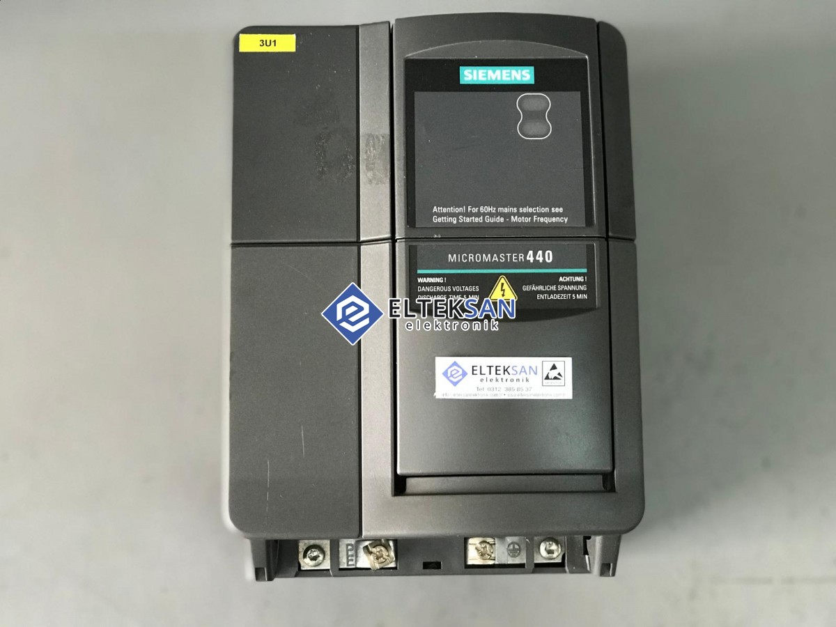 SİEMENS MİCROMASTER 440 3 KW Motor Sürücü Tamiri