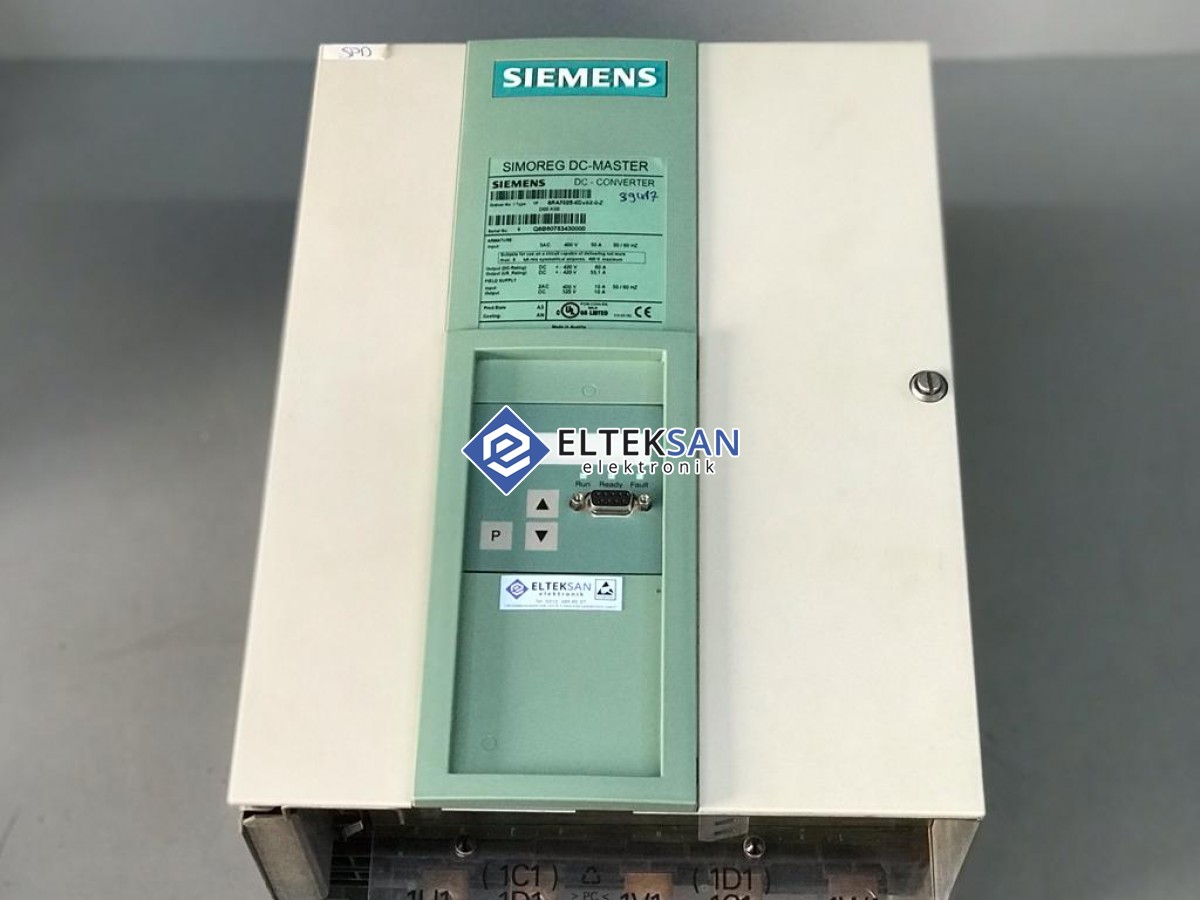 SİEMENS SİMOREG DC-MASTER DC Motor Sürücü Tamiri