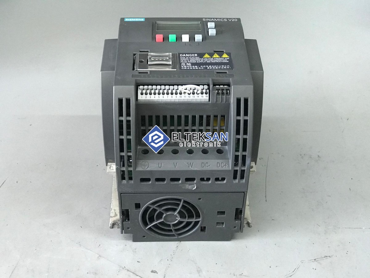 Elteksan -SİEMENS SİNAMİCS V20 1.5 KW Motor Sürücü Tamiri