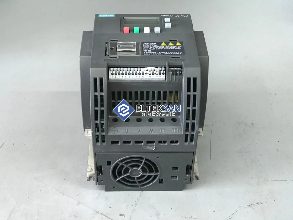 Elteksan - SİEMENS SİNAMİCS V20 1.5 KW Motor Sürücü Tamiri