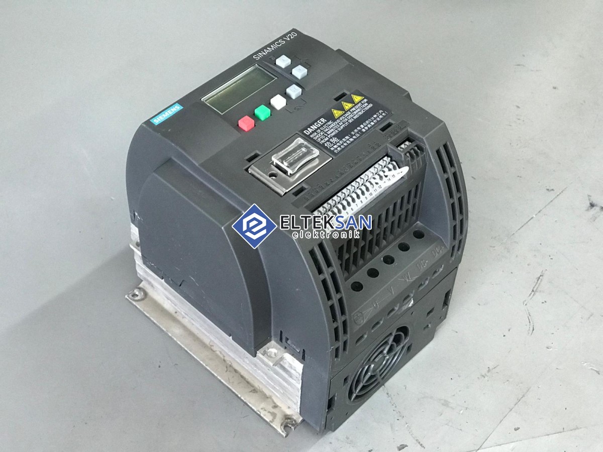 Elteksan -SİEMENS SİNAMİCS V20 1.5 KW Motor Sürücü Tamiri