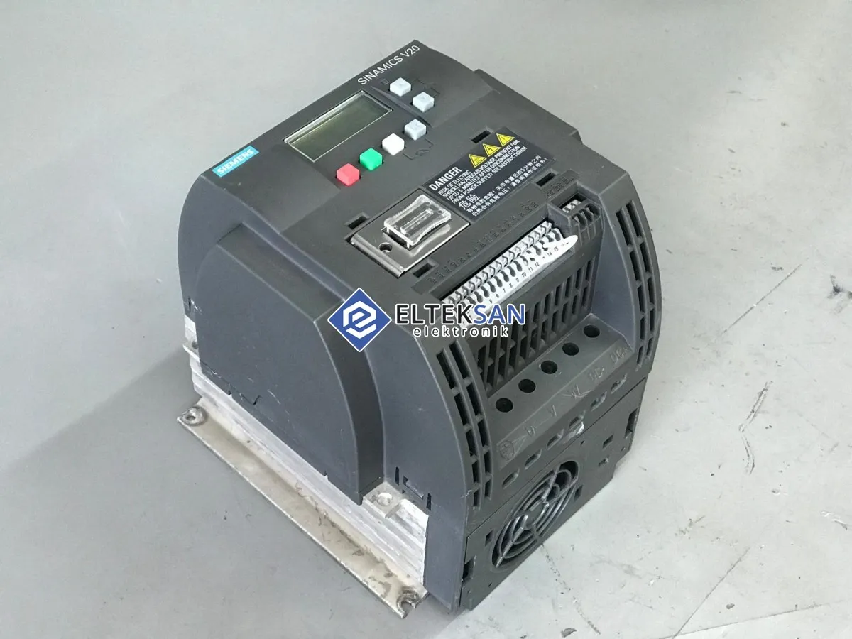 Elteksan - SİEMENS SİNAMİCS V20 1.5 KW Motor Sürücü Tamiri