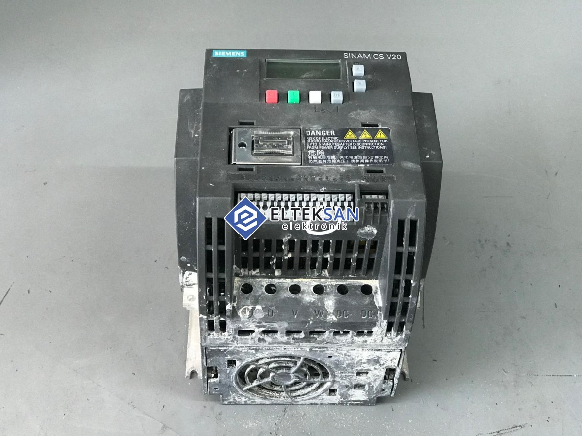 Elteksan -SİEMENS SİNAMİCS V20 1.5 KW Motor Sürücü Tamiri