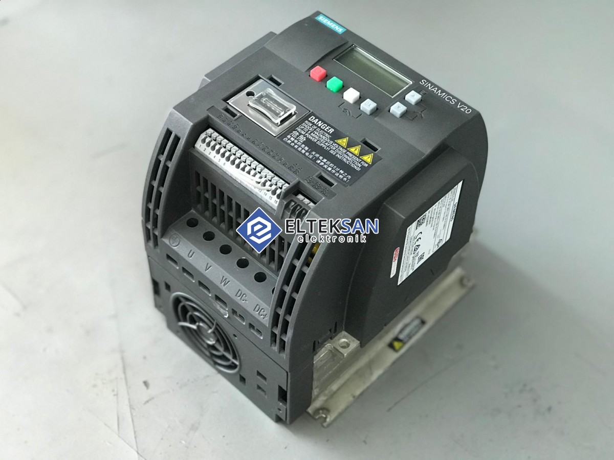 Elteksan -SİEMENS SİNAMİCS V20 1.5 KW Motor Sürücü Tamiri