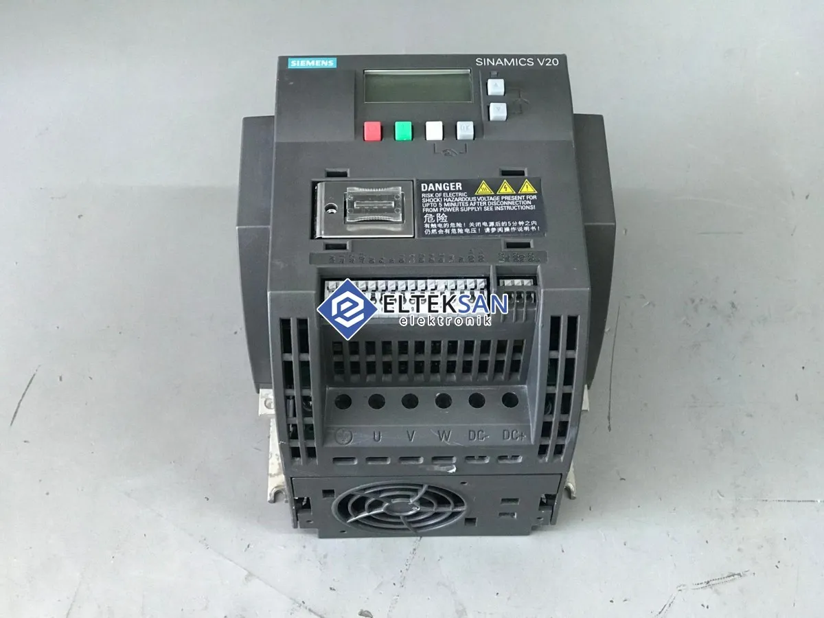 Elteksan - SİEMENS SİNAMİCS V20 1.5 KW Motor Sürücü Tamiri