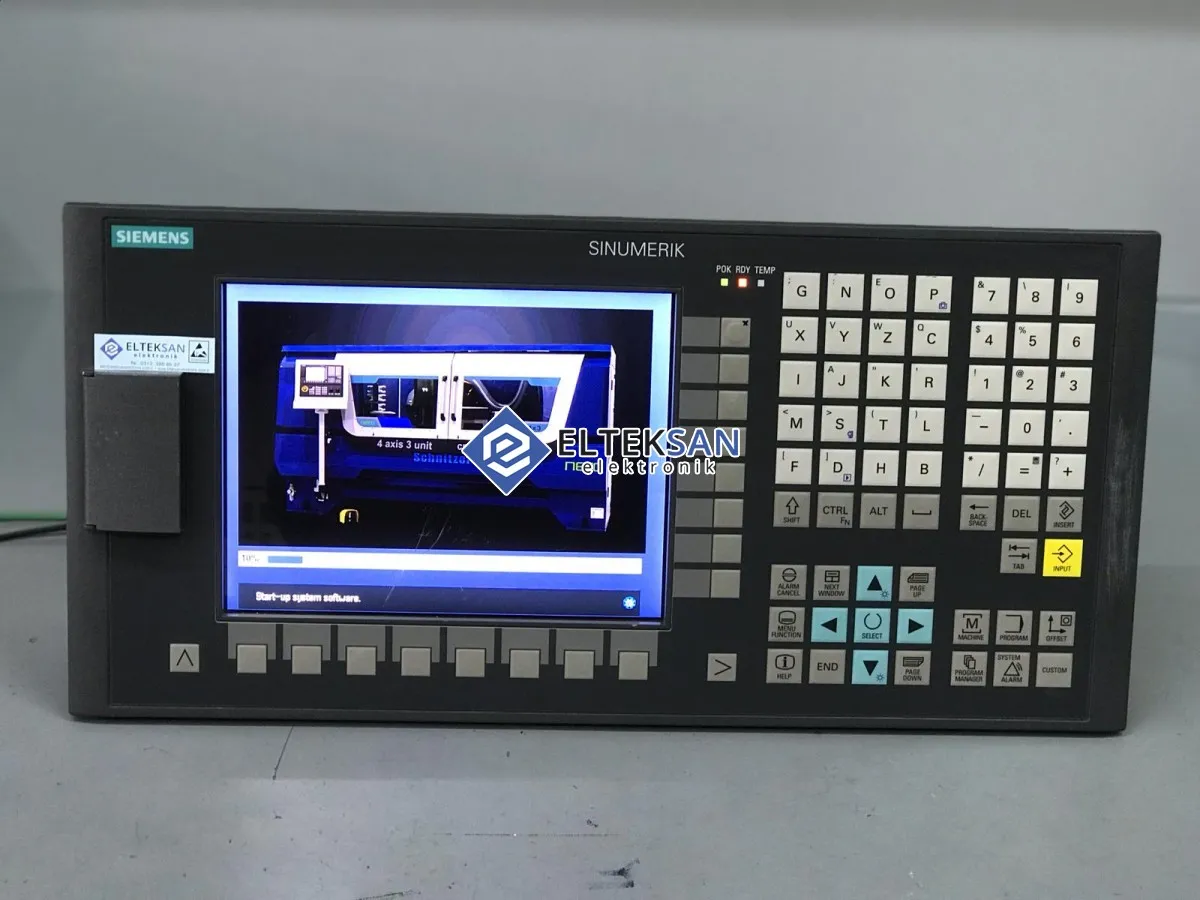 Elteksan - SIEMENS SINUMERIK 808D Control Panel Repair