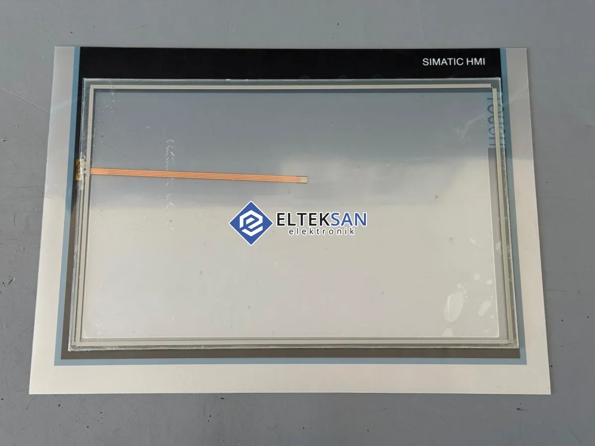 Siemens TP1200 Dokunmatik Cam (6AV2124-0MC24-0AX0) + Ön Etiket - Elteksan Elektronik