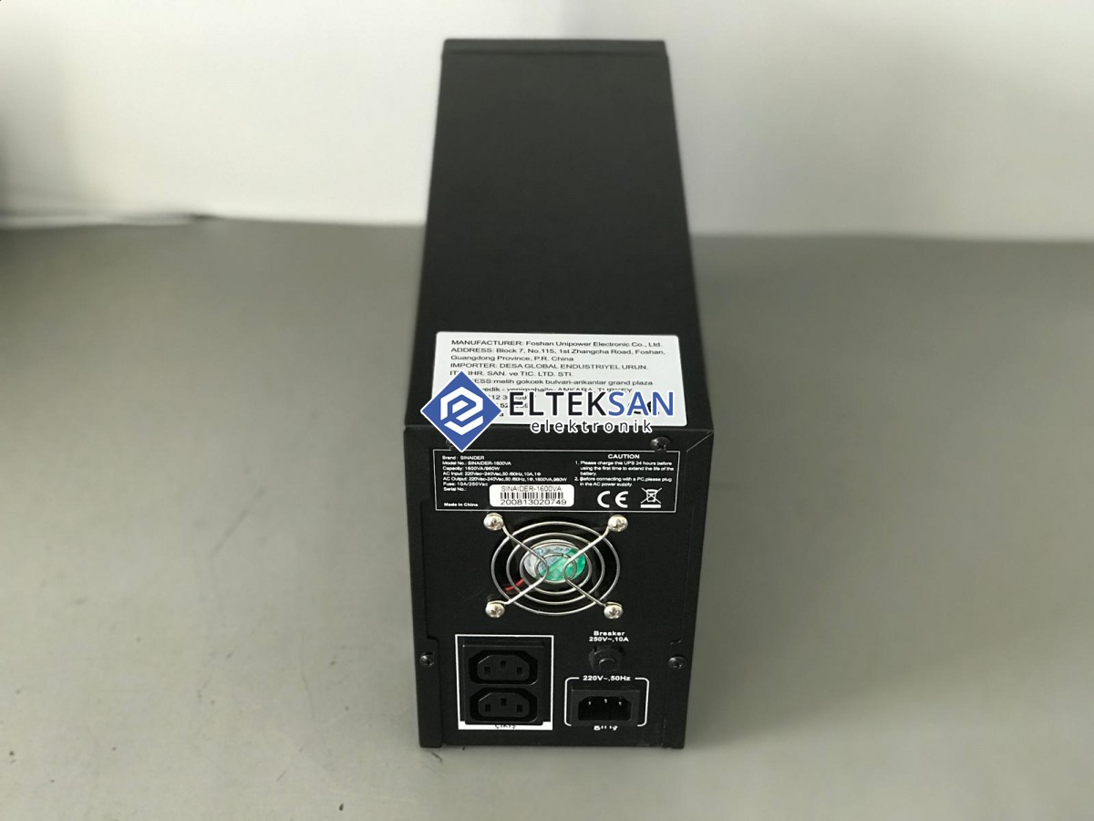 Elteksan -SINAIDER SINAIDER-1600VA UPS Tamiri