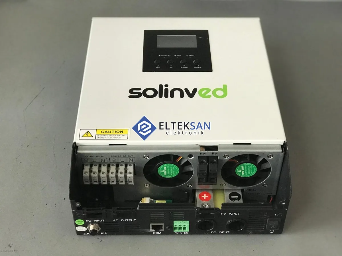 Elteksan - SOLİNVED  PS PLUS 1KVA 12V 1000W Akıllı İnverter Tamiri
