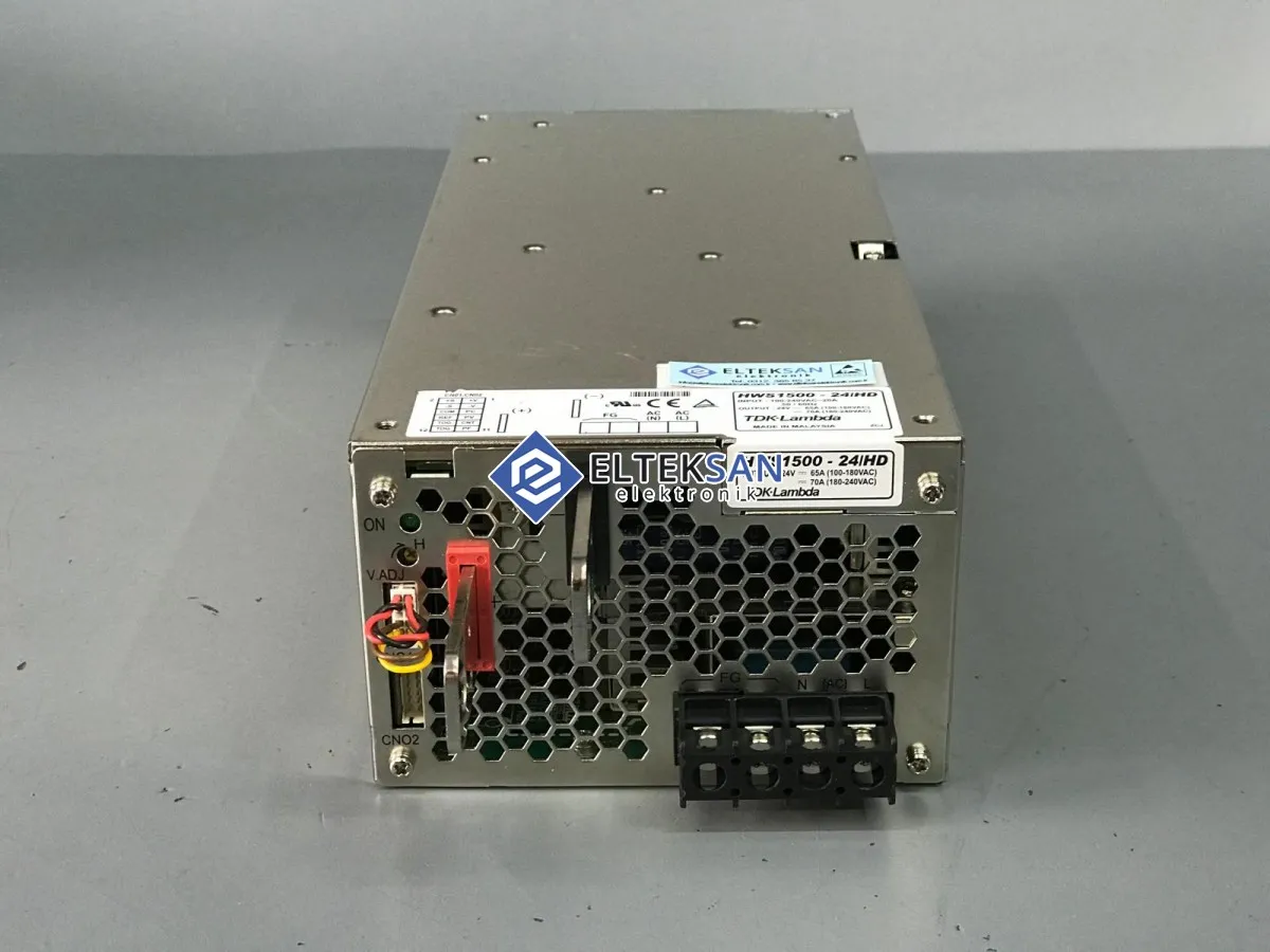 Elteksan - TDK LAMBDA HWS1500-24/HD Power Supply Repair