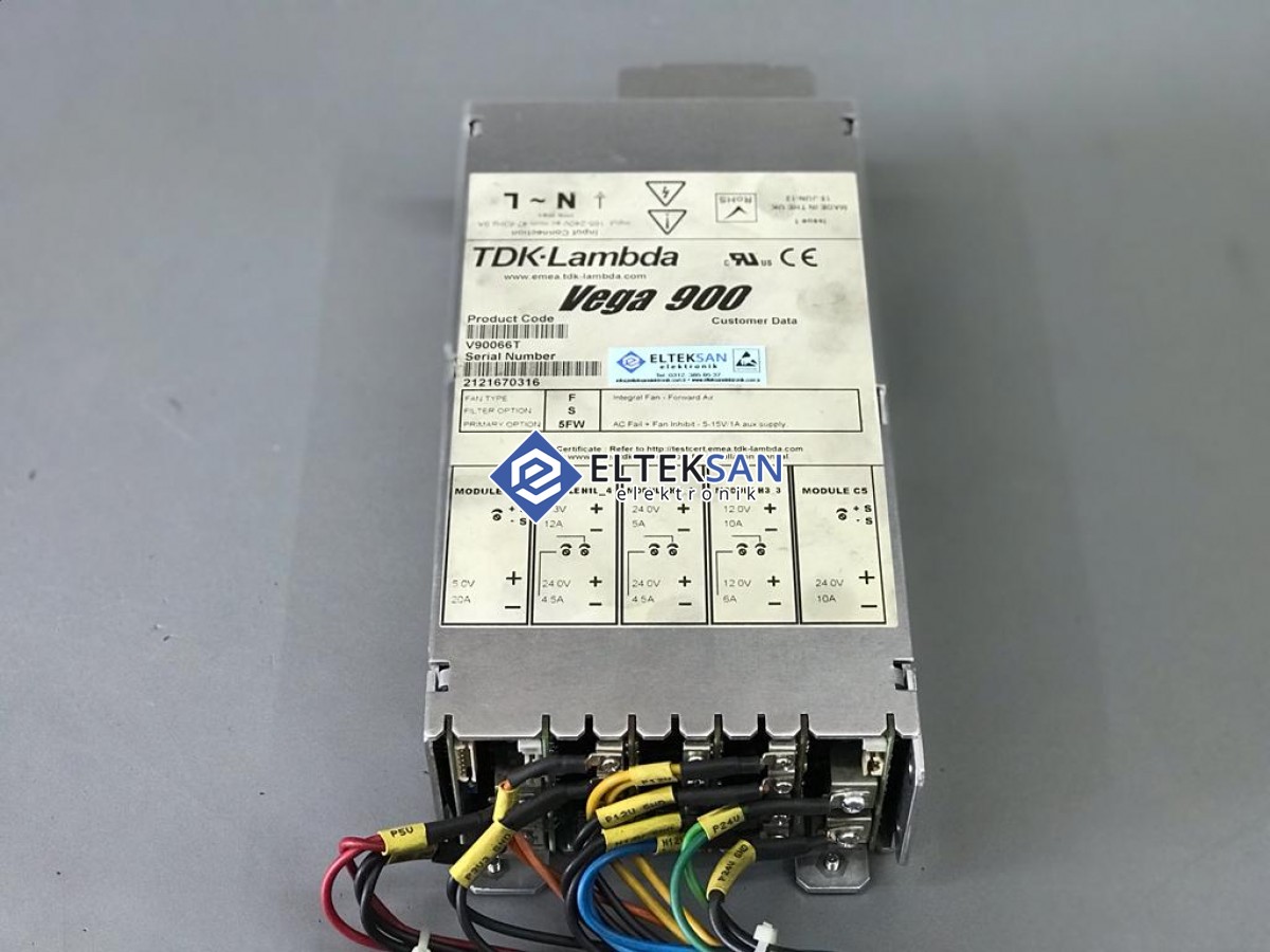 Elteksan -TDK-LAMBDA VEGA 900 Power Supply Tamiri