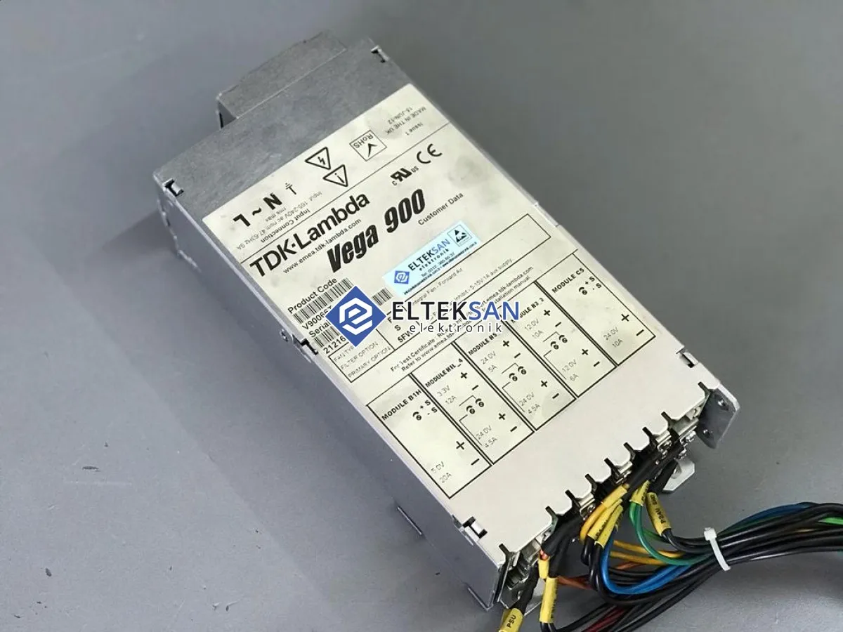Elteksan - TDK-LAMBDA VEGA 900 Power Supply Tamiri