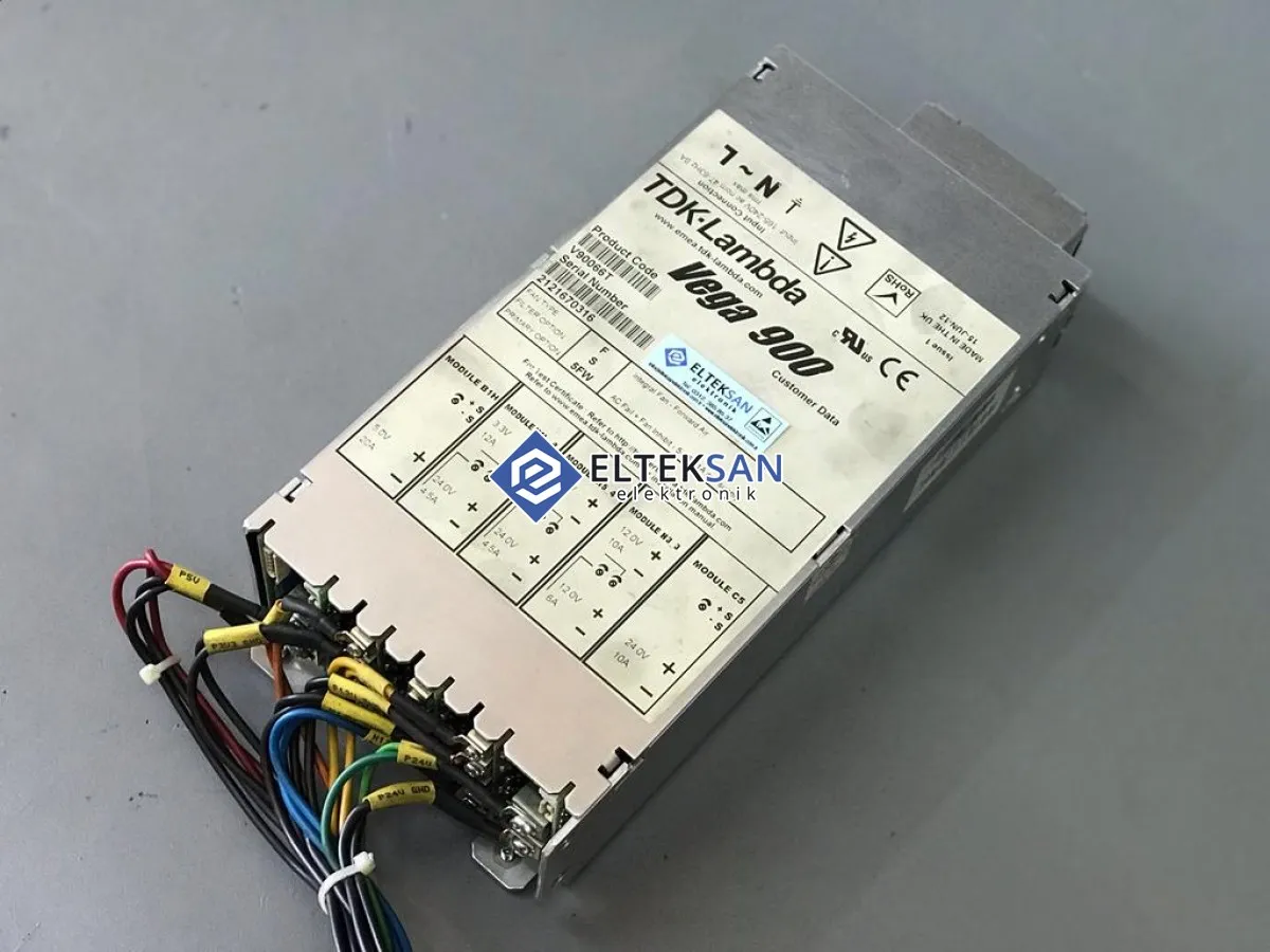 Elteksan - TDK-LAMBDA VEGA 900 Power Supply Tamiri