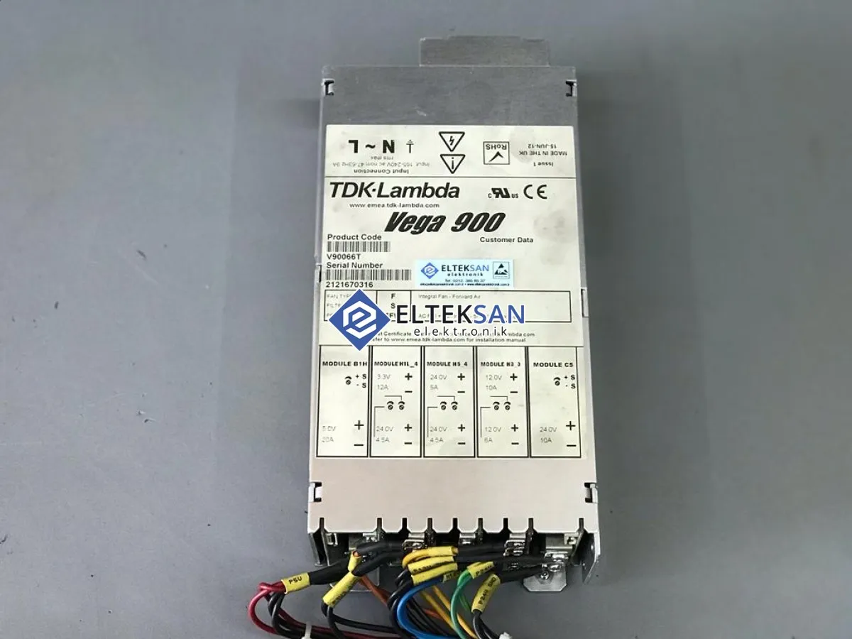 Elteksan - TDK-LAMBDA VEGA 900 Power Supply Tamiri