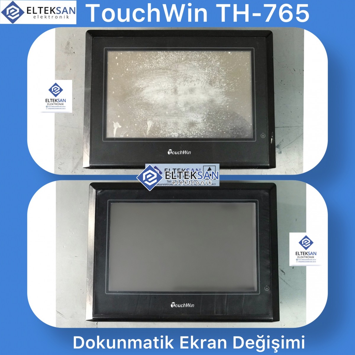 TouchWin TH765 Dokunmatik Ekran Değişimi