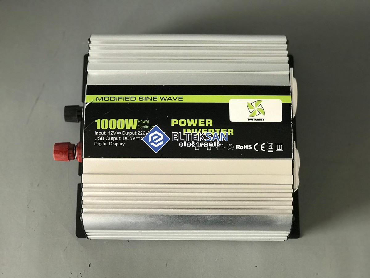 TWİ TURKEY TWI-MSD100U 12V 1000W İnverter Tamiri