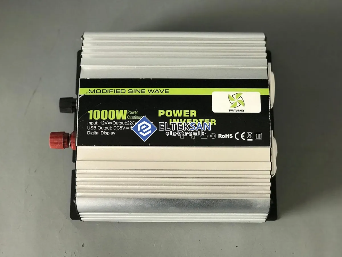 TWİ TURKEY TWI-MSD100U 12V 1000W İnverter Tamiri