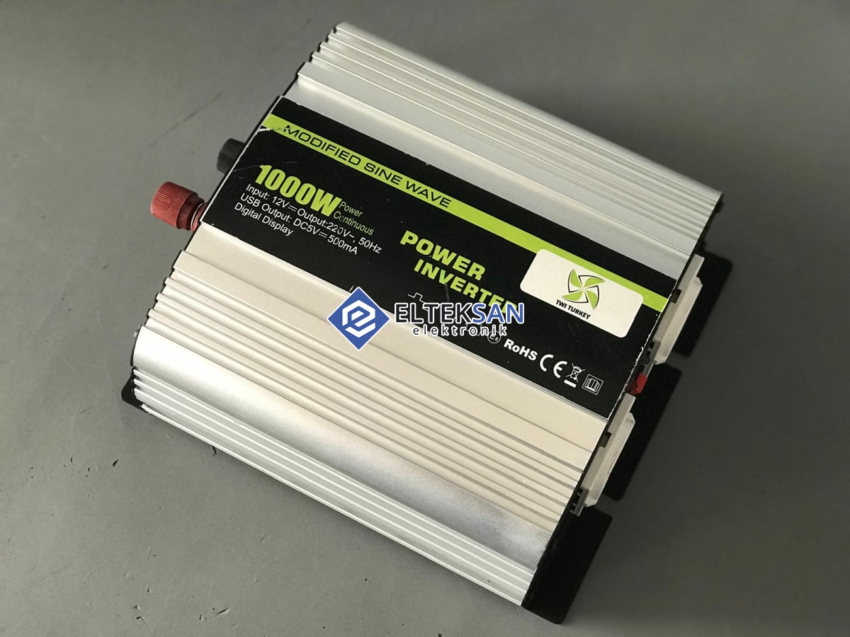 Elteksan -TWİ TURKEY TWI-MSD100U 12V 1000W İnverter Tamiri