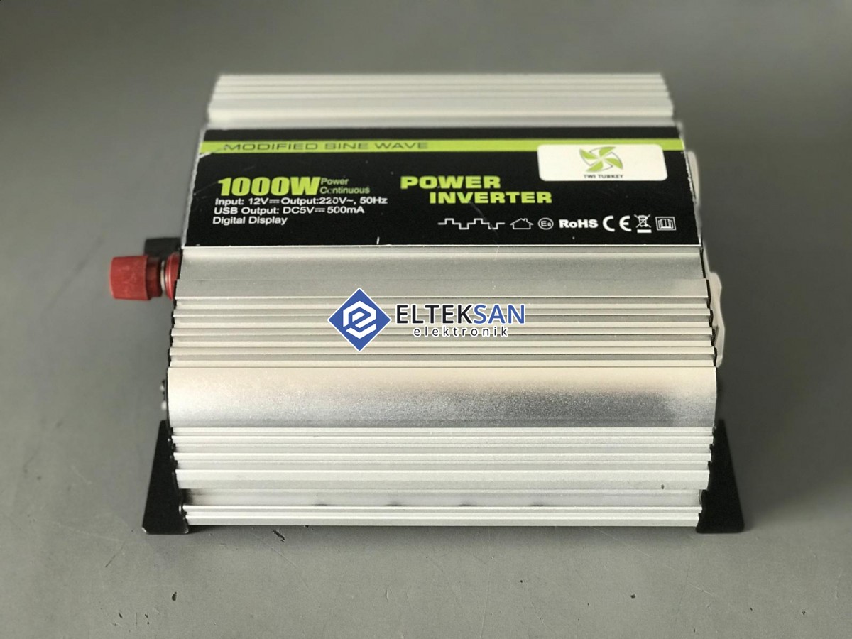 Elteksan -TWİ TURKEY TWI-MSD100U 12V 1000W İnverter Tamiri