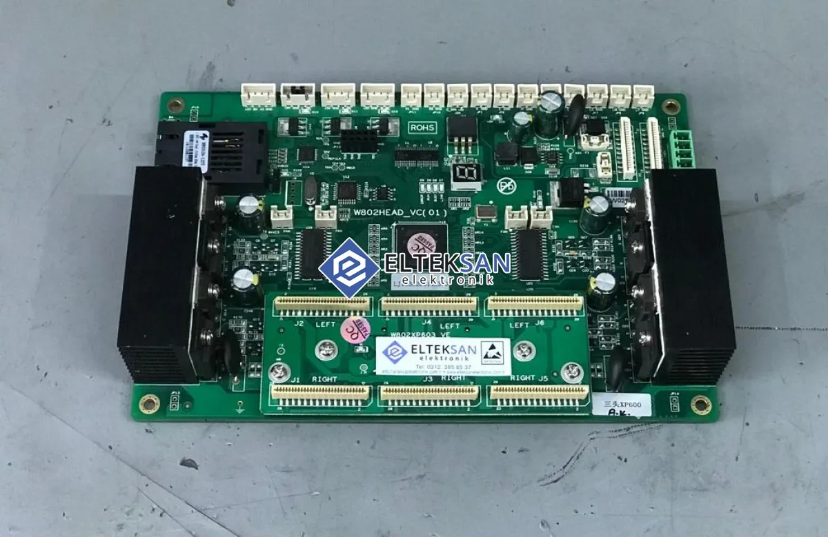 Elteksan - W802HEAD_VC UV Machine Electronic Board Repair