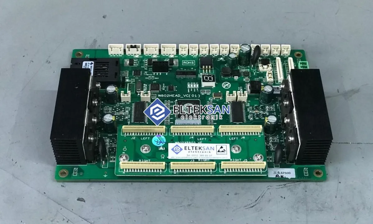 Elteksan - W802HEAD_VC UV Machine Electronic Board Repair