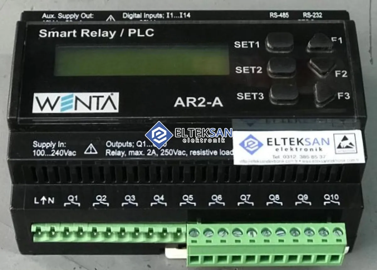 Elteksan - Wenta AR2-A PLC / Smart Relay Repair