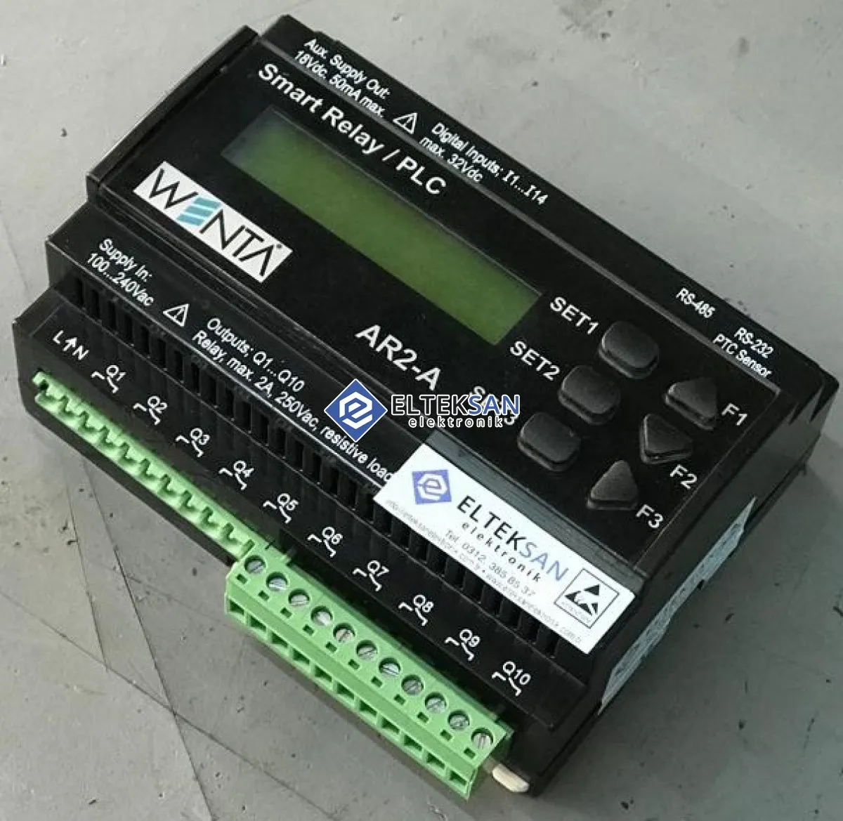 Elteksan - Wenta AR2-A PLC / Smart Relay Repair