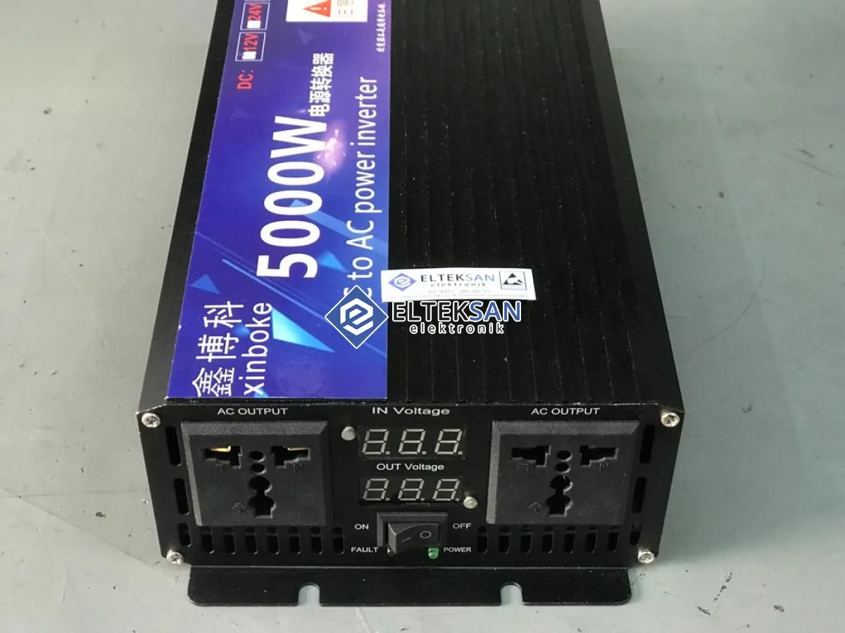 Elteksan - XİNBOKE 12V 5000W İnverter Tamiri