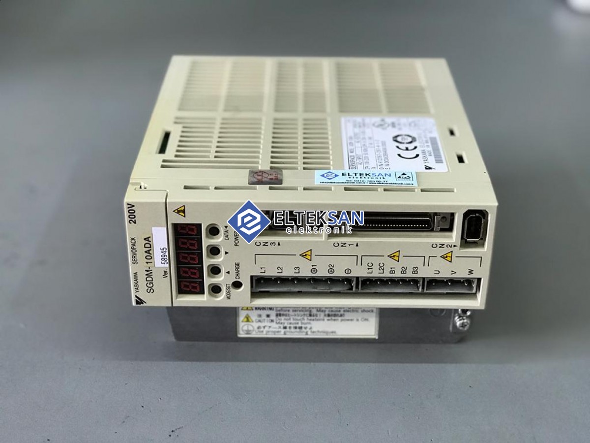 Elteksan -YASKAWA SGDM-10ADA Servo Motor Sürücü Tamiri