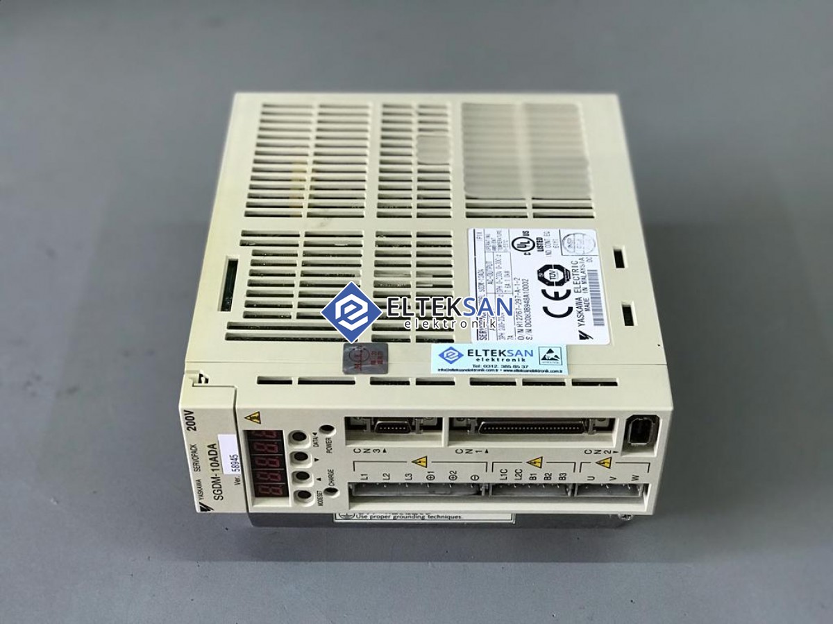 Elteksan -YASKAWA SGDM-10ADA Servo Motor Sürücü Tamiri